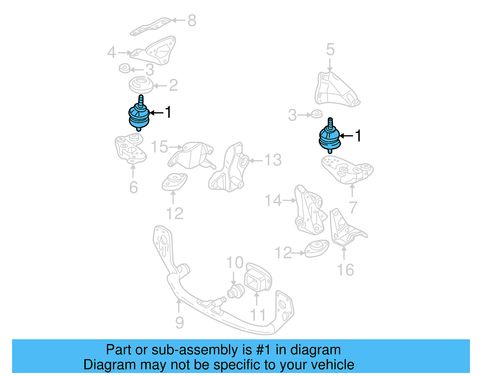 Side Mount 8D0-199-379-AQ - View 17