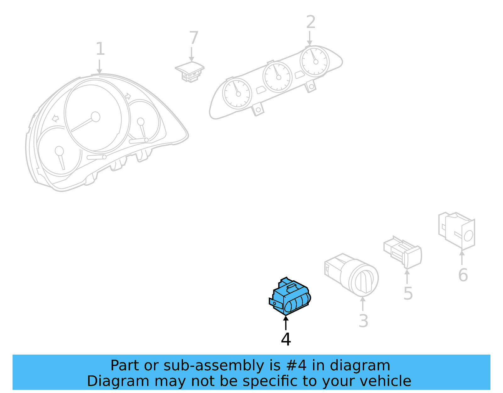 Dimmer Switch 5C5-941-533-J-WHS - View 5