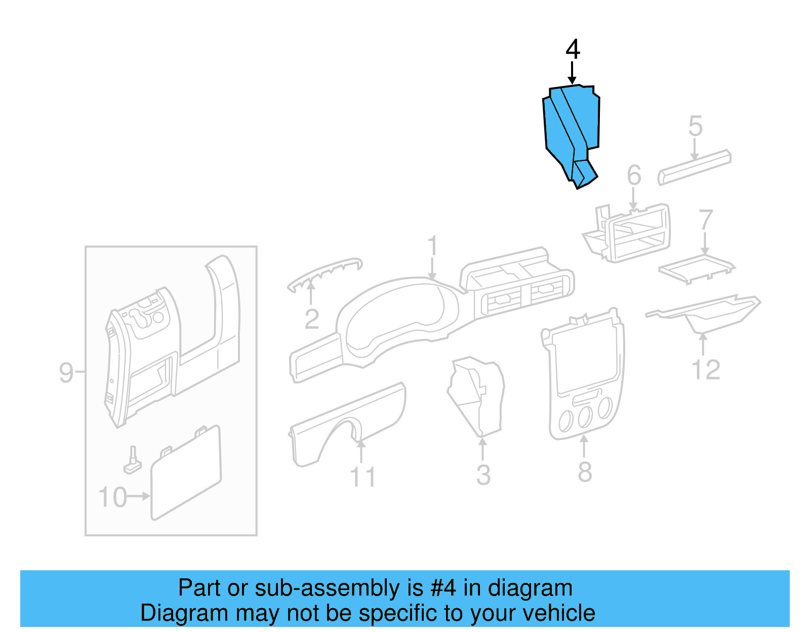Deform Element 5C6-857-893-A - View 4