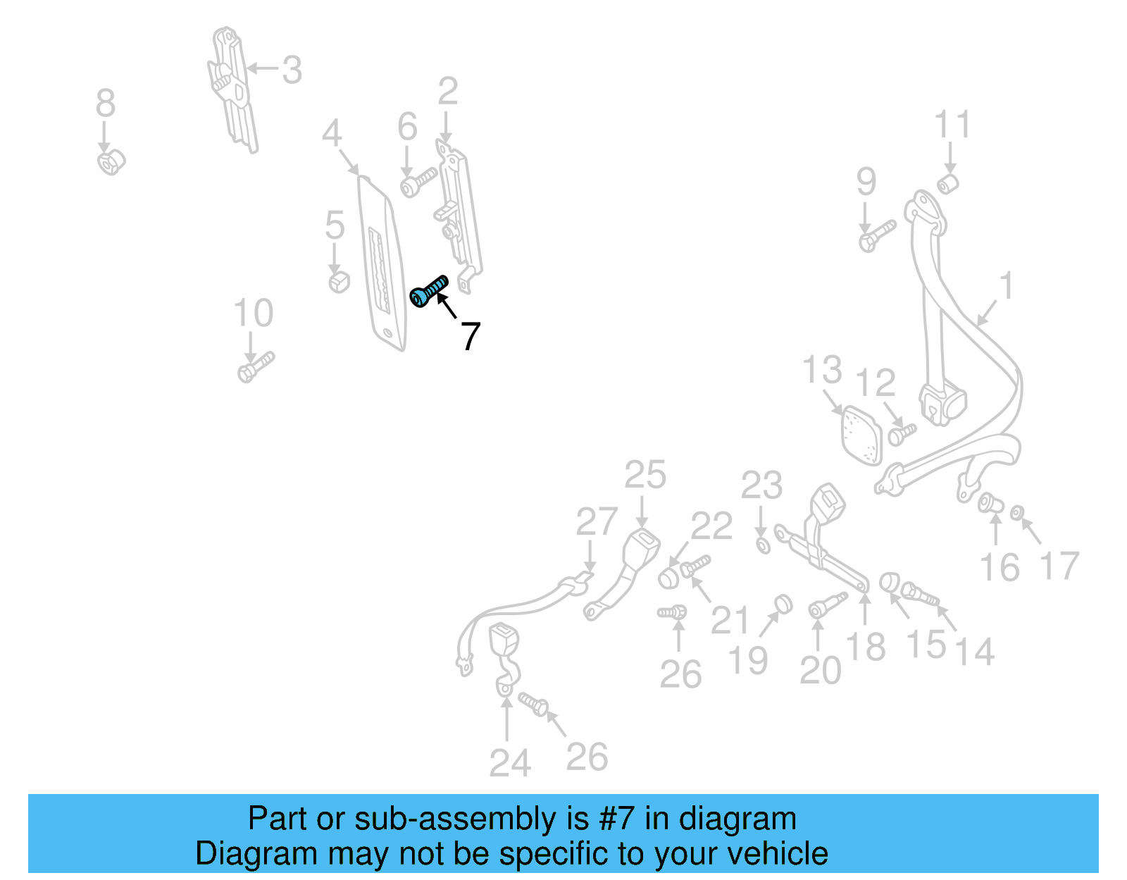 Knob Bolt 701-857-799 - View 3