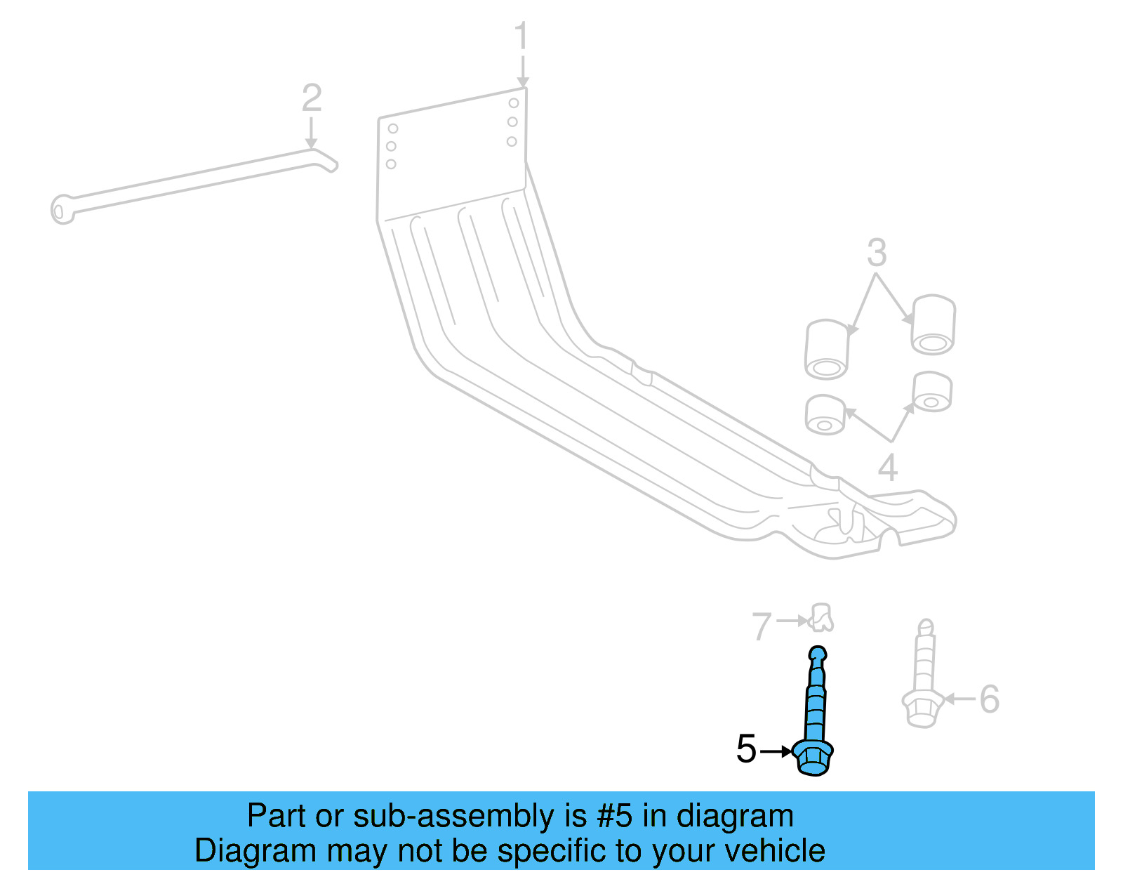Spacer Bolt 701-801-651-A - View 4