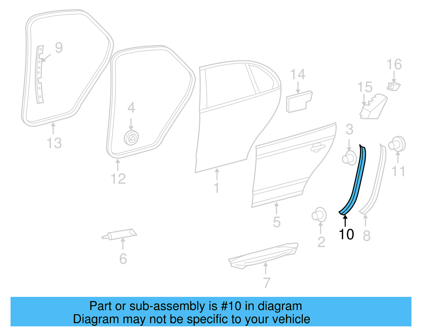 Rear Retainer 1K5-833-300-J - View 4