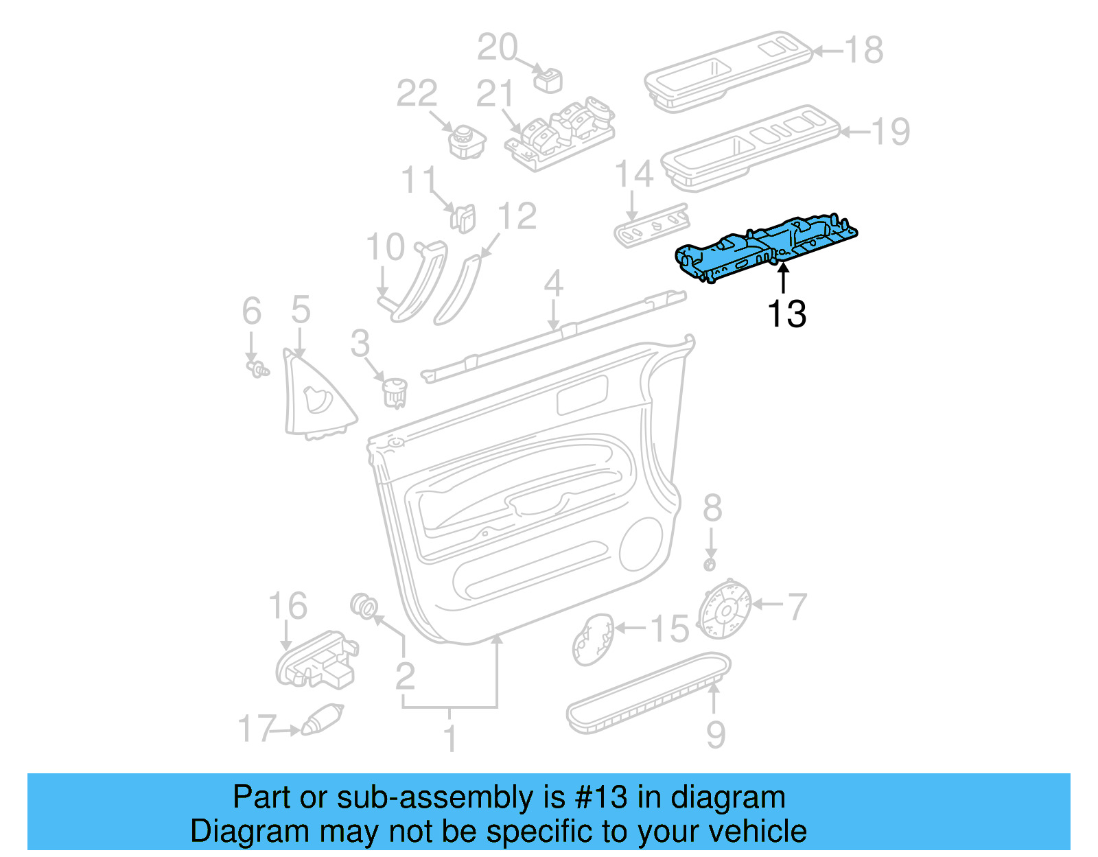 Pull Panel 3B1-867-179-C-B41 - View 21
