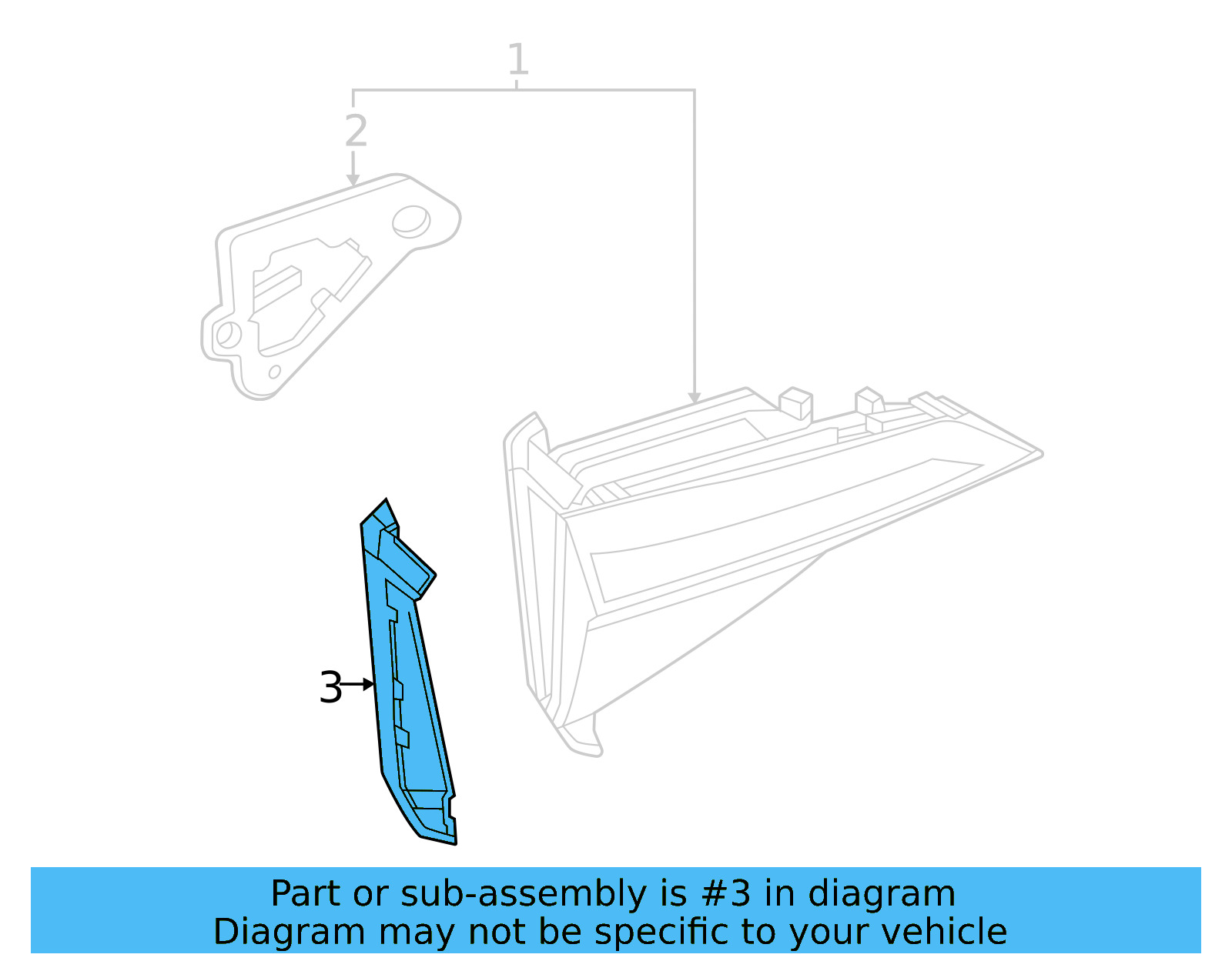 Tail Lamp Assembly Trim 2GJ-945-309 - View 4
