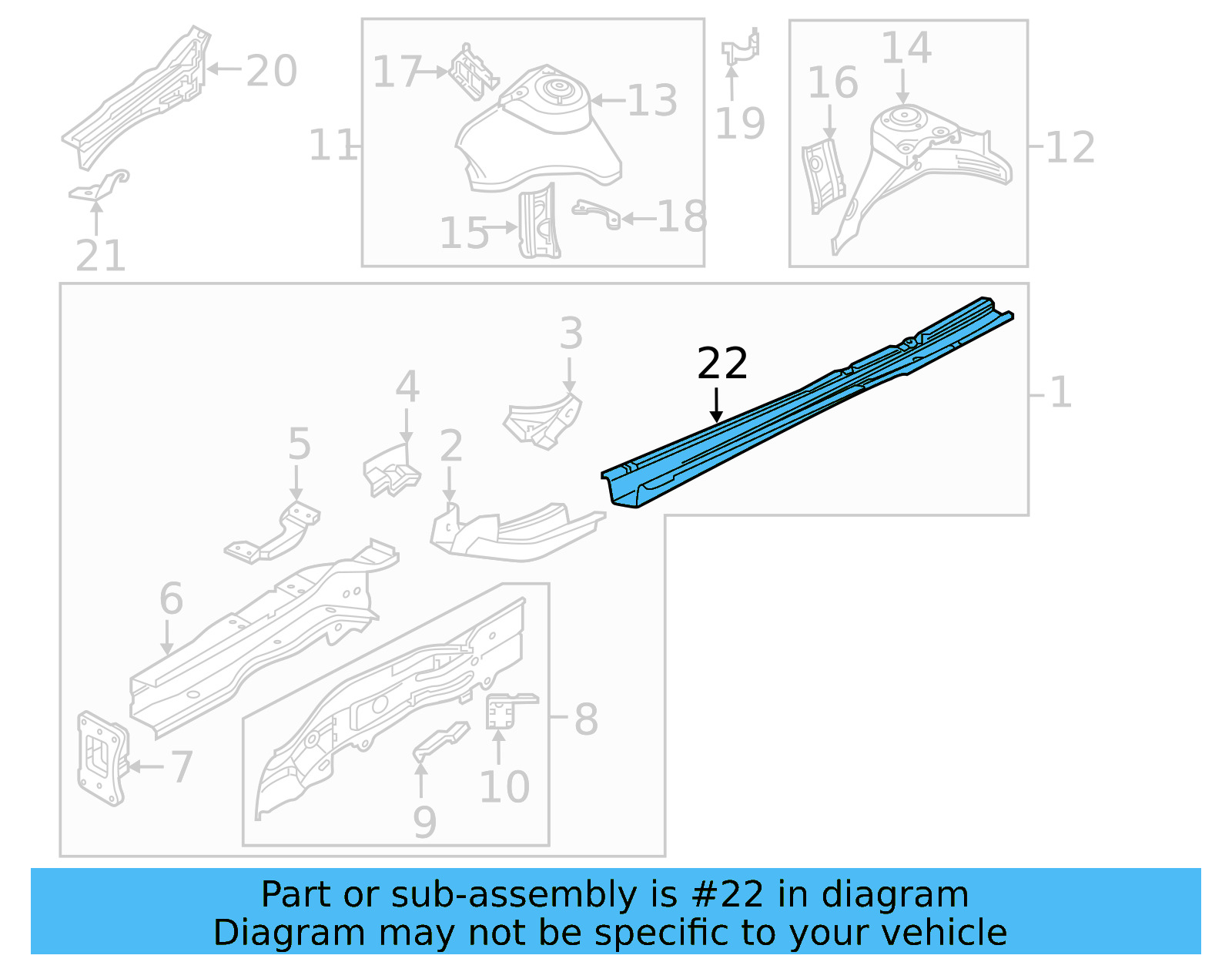 Rail Extension 5Q0-804-455-B - View 6