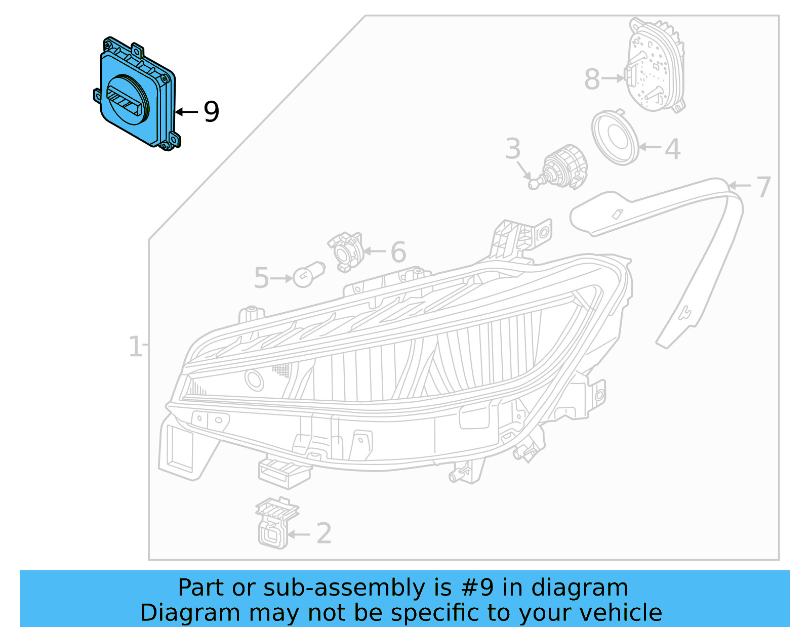 Control Module 992-941-591-DE - View 4