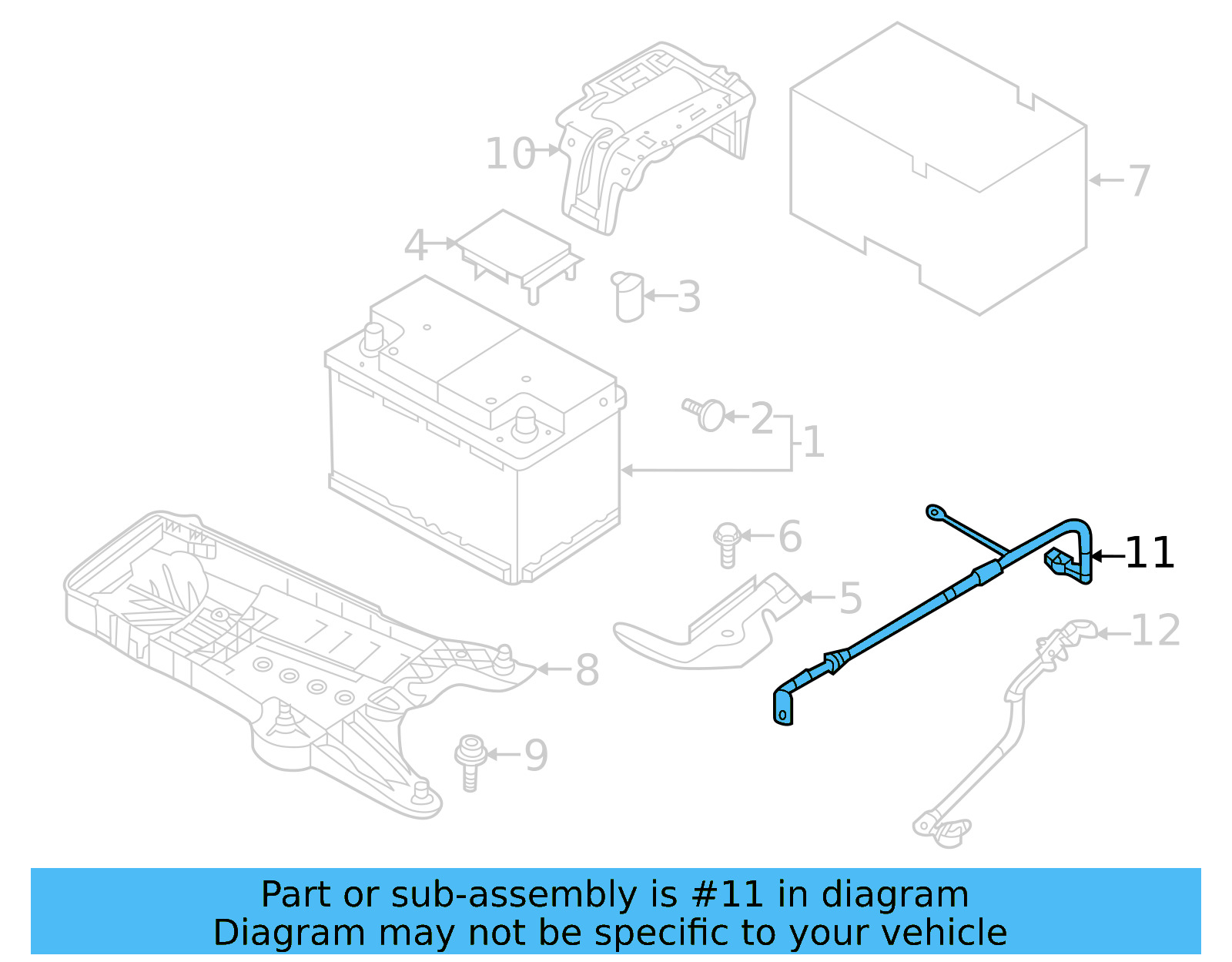 Positive Cable 3QF-971-228-C - View 6