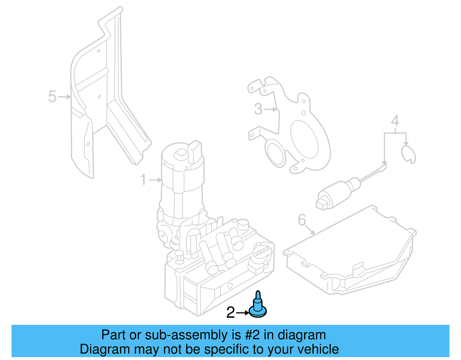 Installation Kit 1H0-698-311-A - View 4