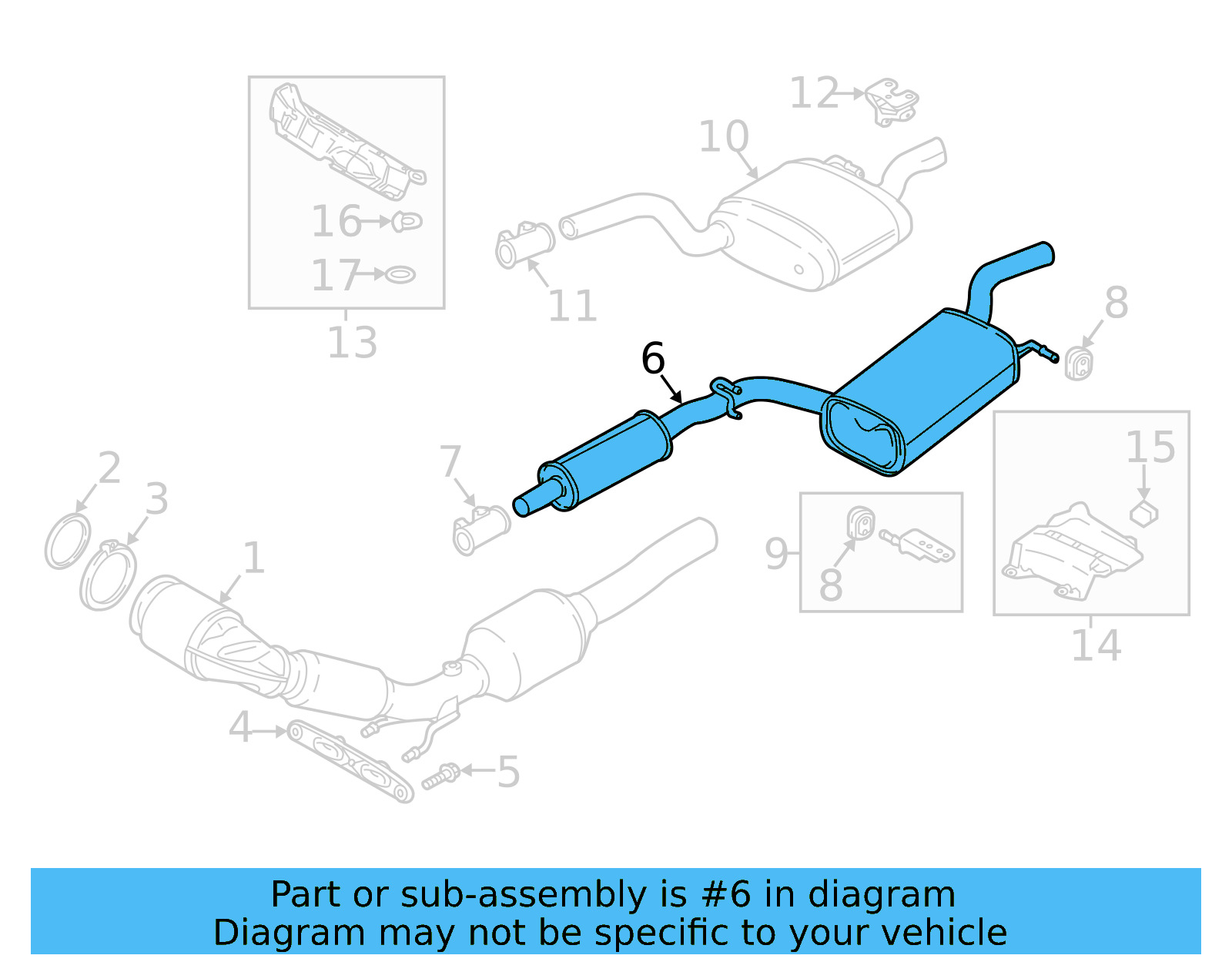 Muffler & Pipe 561-253-409-T - View 7