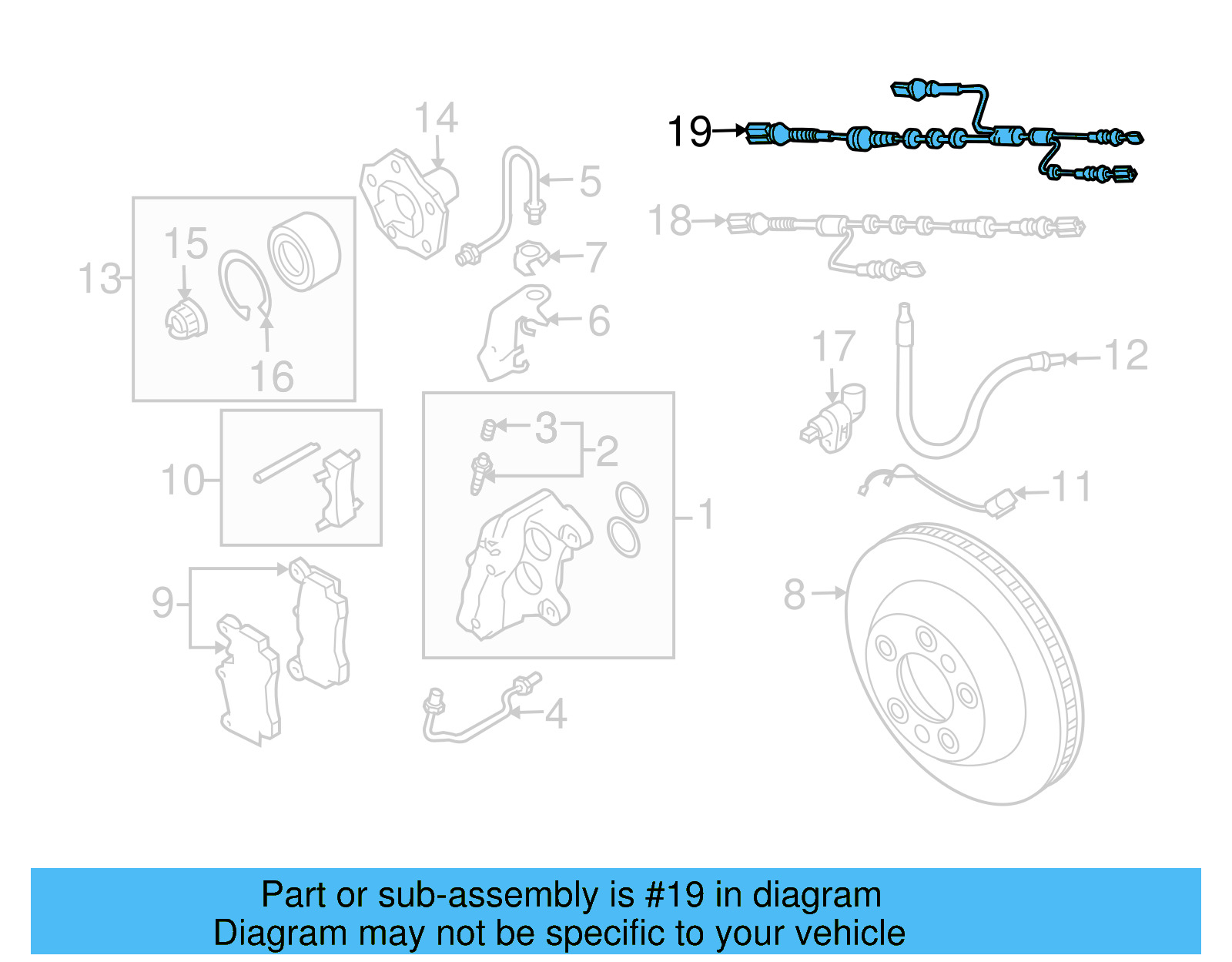Sensor Harness 7L0-971-279-G - View 11