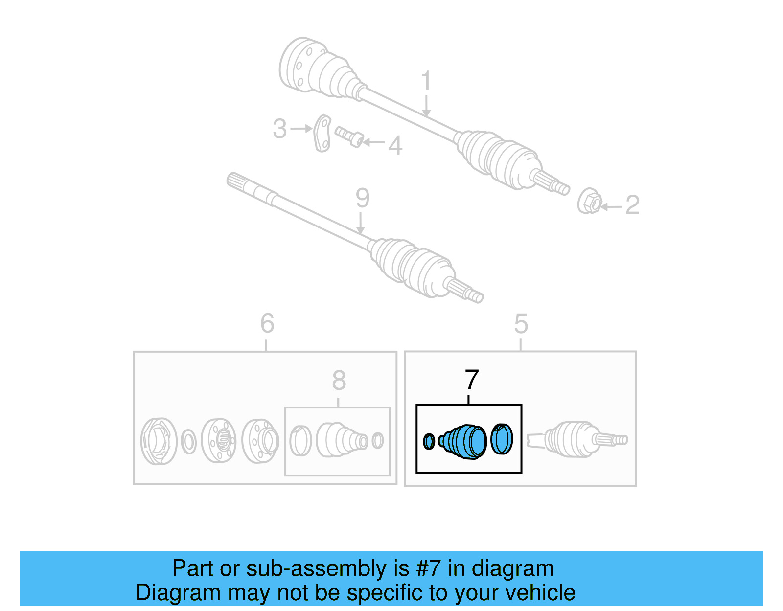 Outer Boot 7L0-598-201-A - View 4