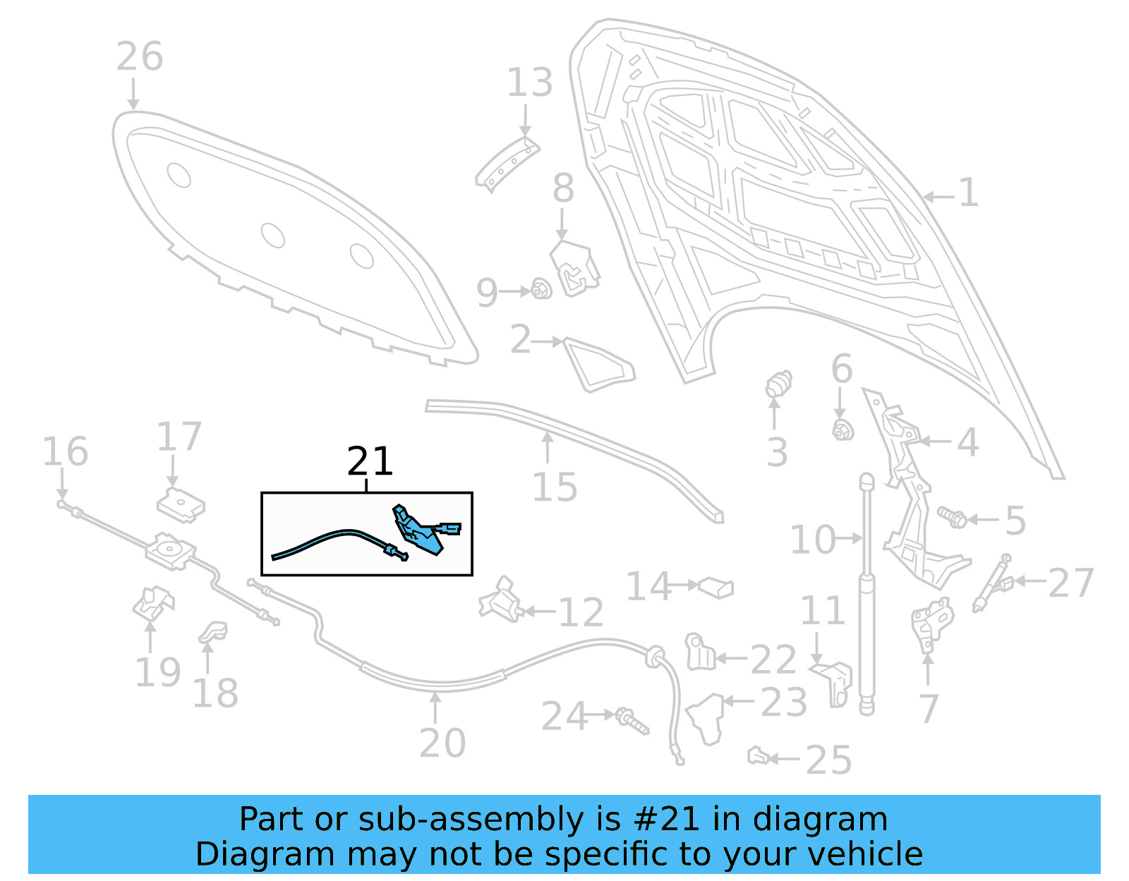 Latch 3G8-823-508-D - View 4