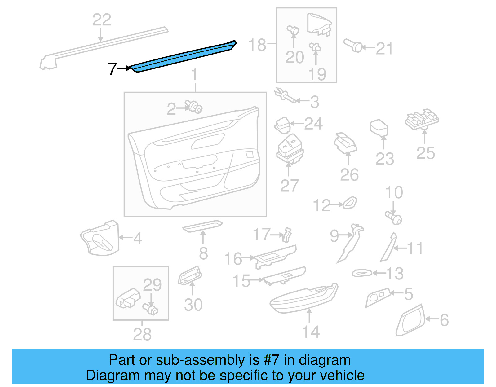 Insert 3C8-867-409-R-WY6 - View 4