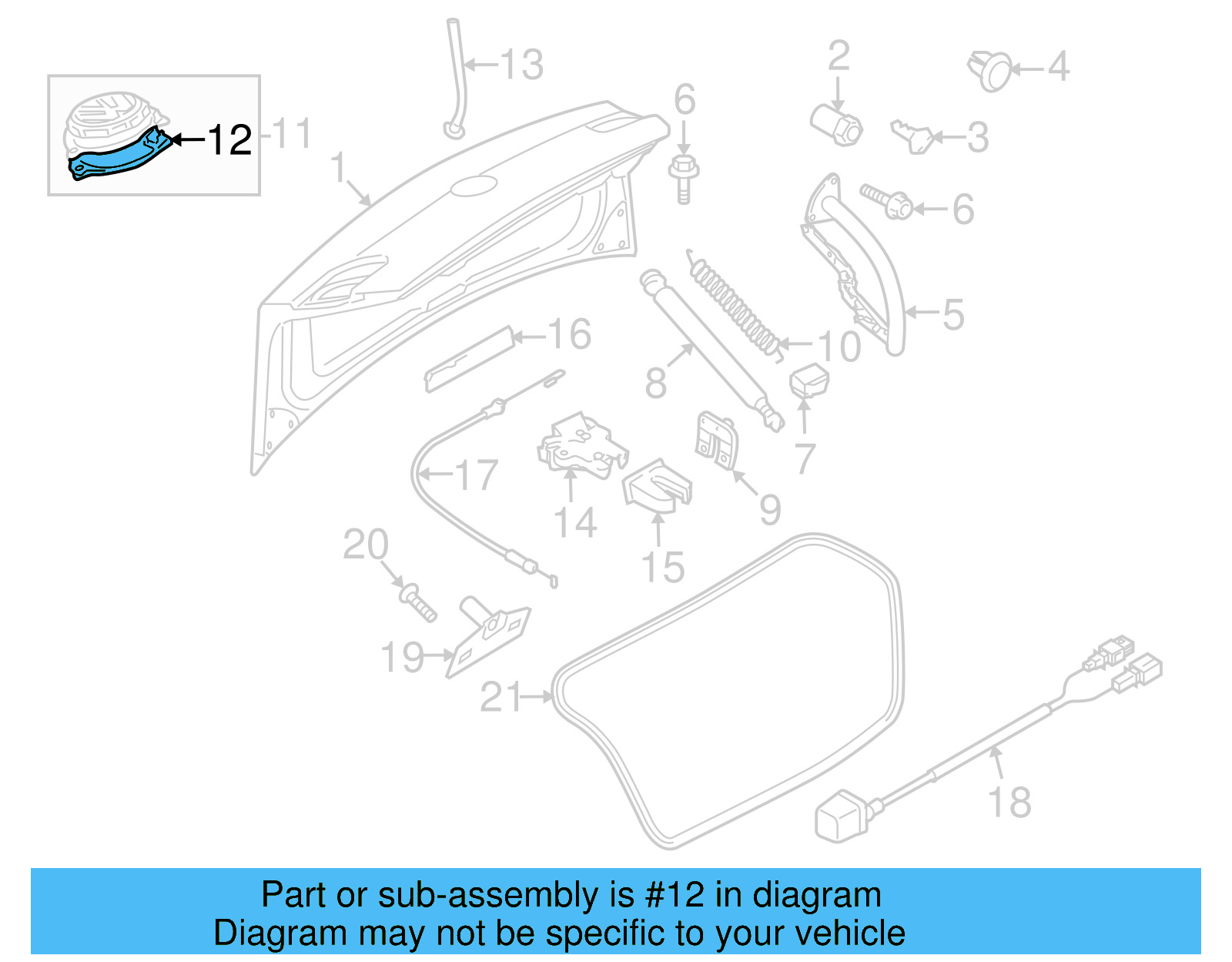 Gasket 1K0-827-634 - View 26