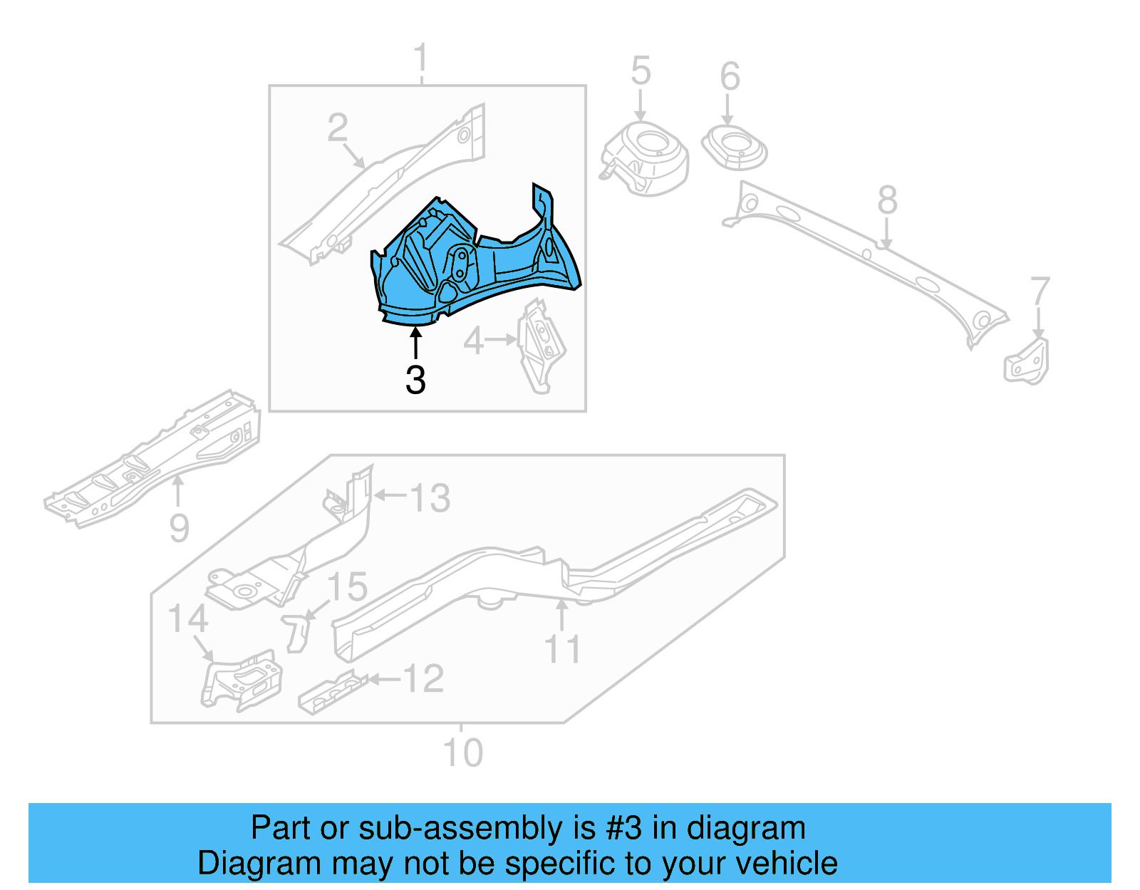 Apron Panel 561-806-113 - View 7