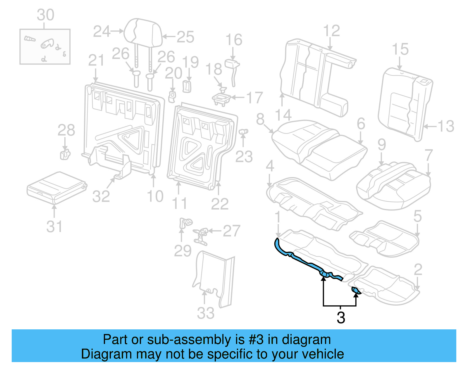 Release Handle 1J3-881-633-B-B41 - View 25