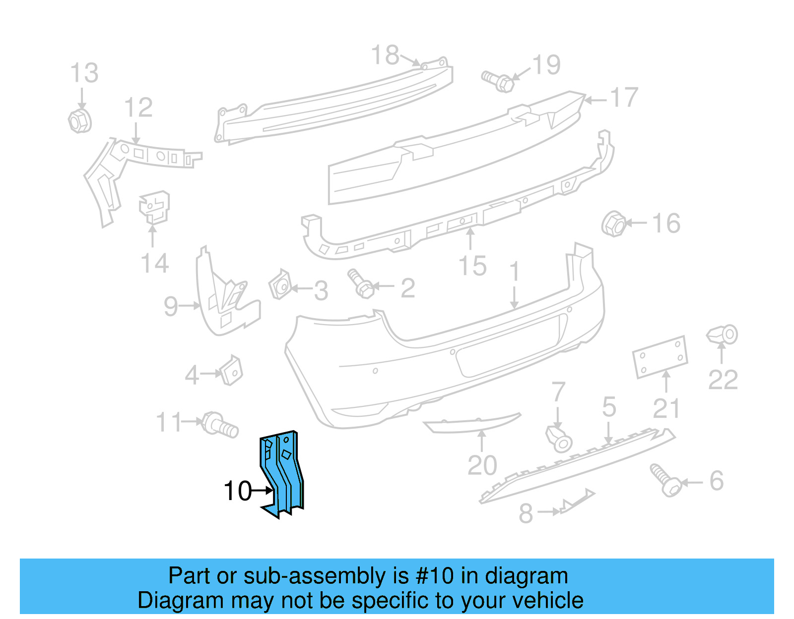 Bracket 5K6-807-045 - View 10