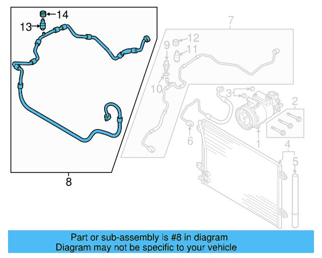 Suction Hose 5C0-820-743-A - View 5