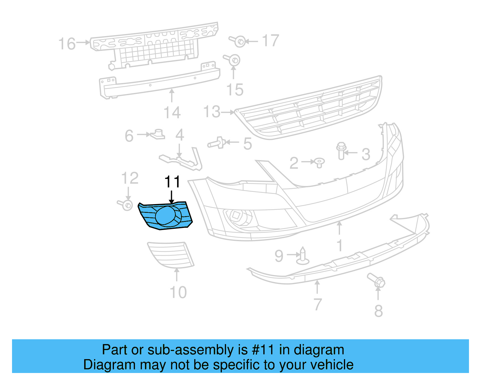 Bezel 7B0-807-683-A - View 7