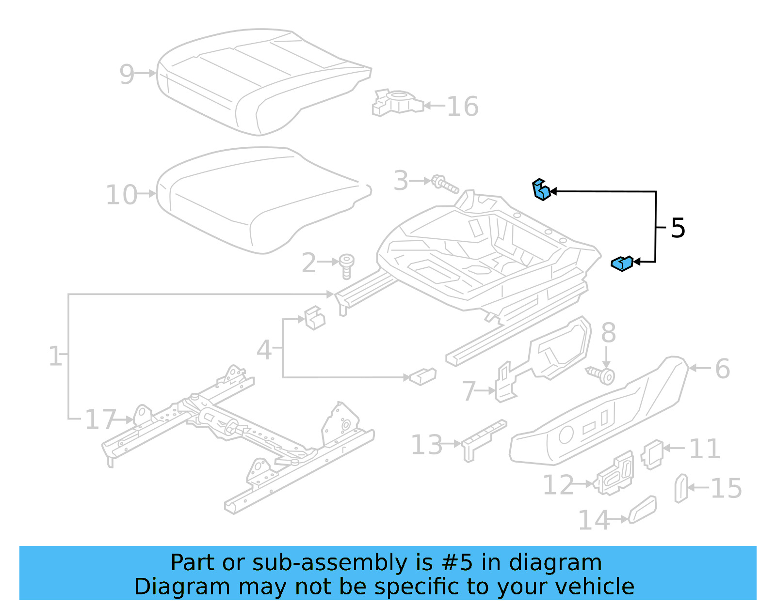 Channel Cover 3G8-881-348-9B9 - View 4