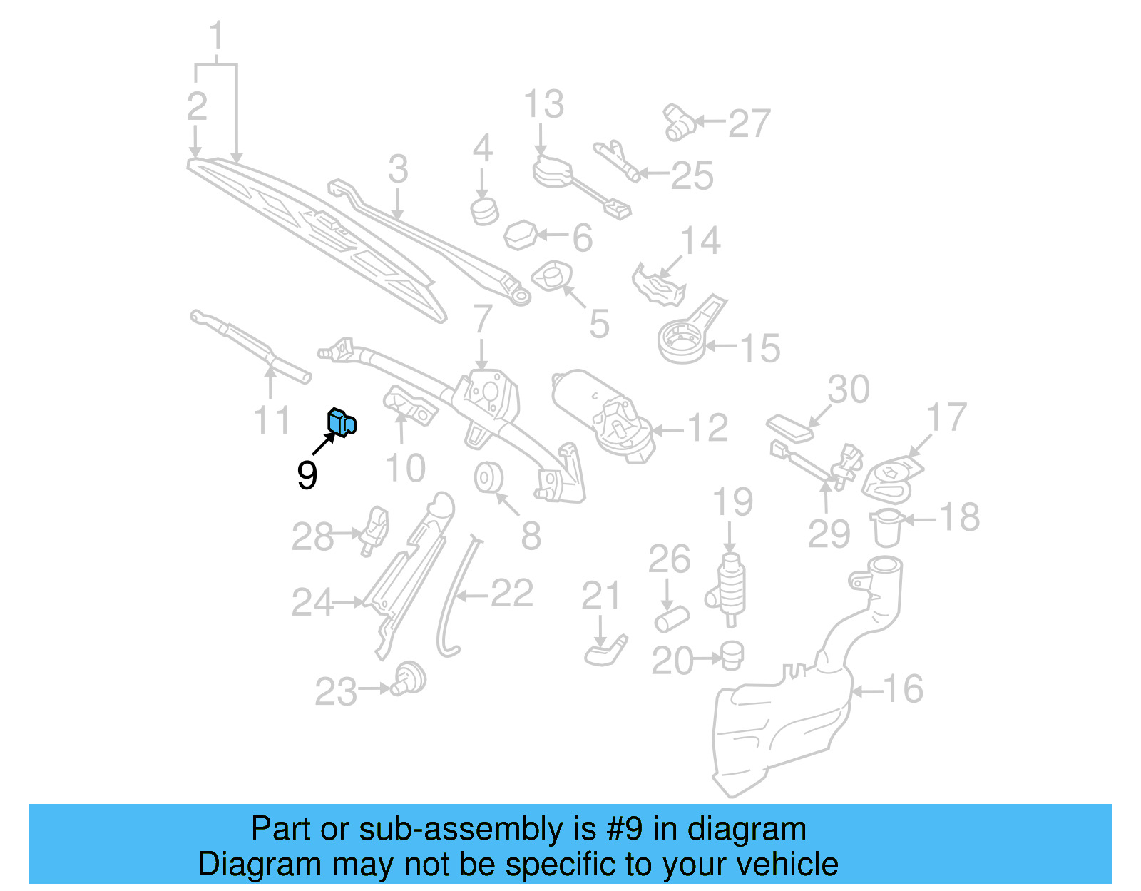 Wiper Frame Bushing 701-955-756 - View 32