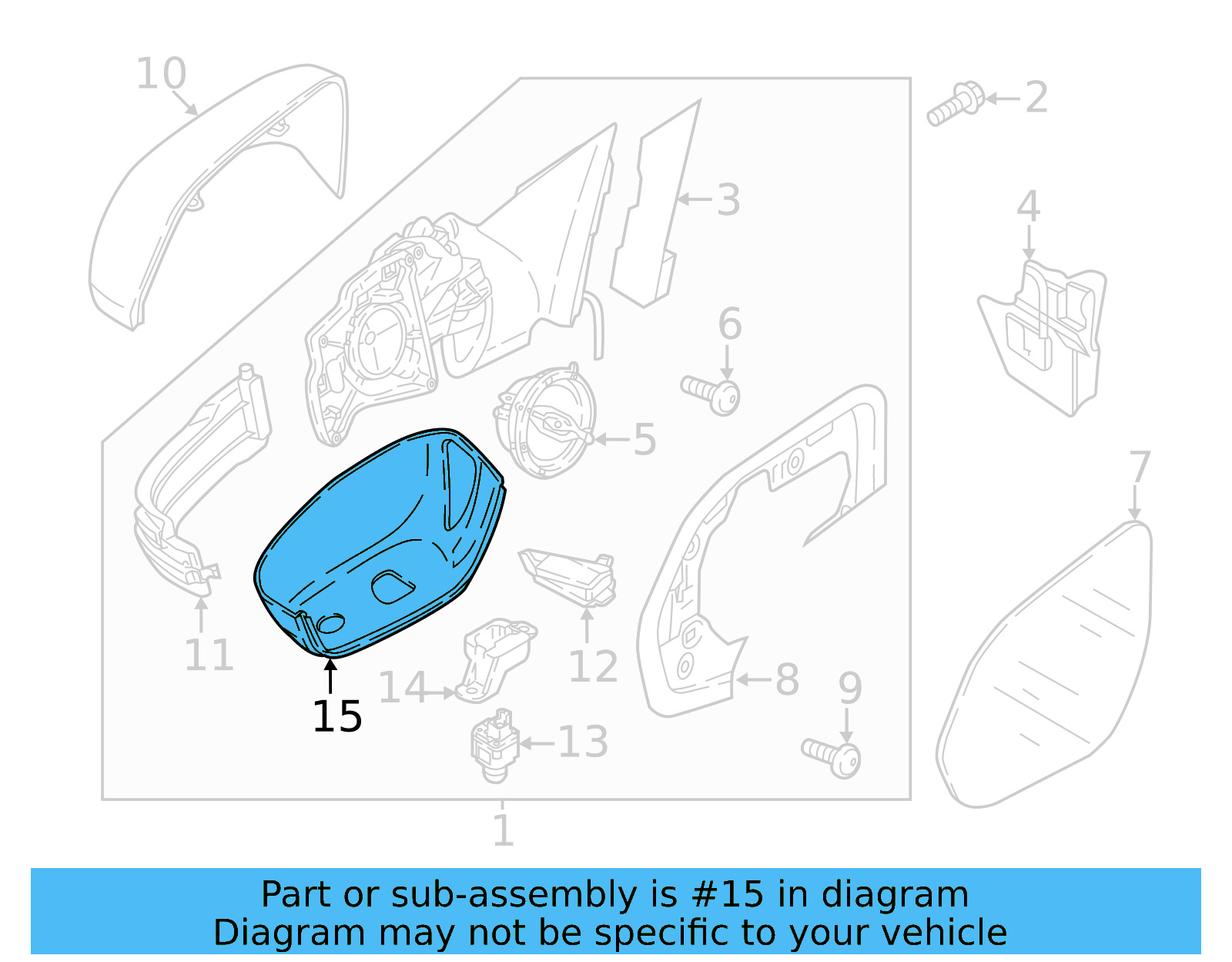 Lower Cap 3CN-857-577-B-9B9 - View 7