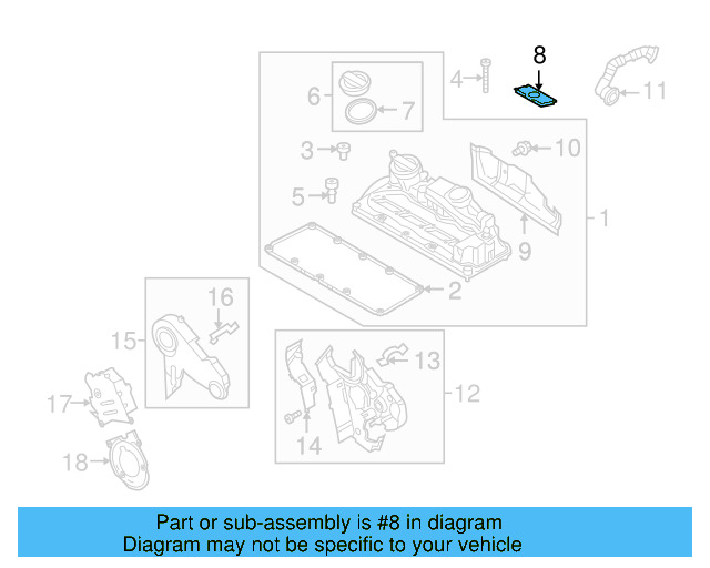 Engine Core Plug 03L-103-113 - View 4