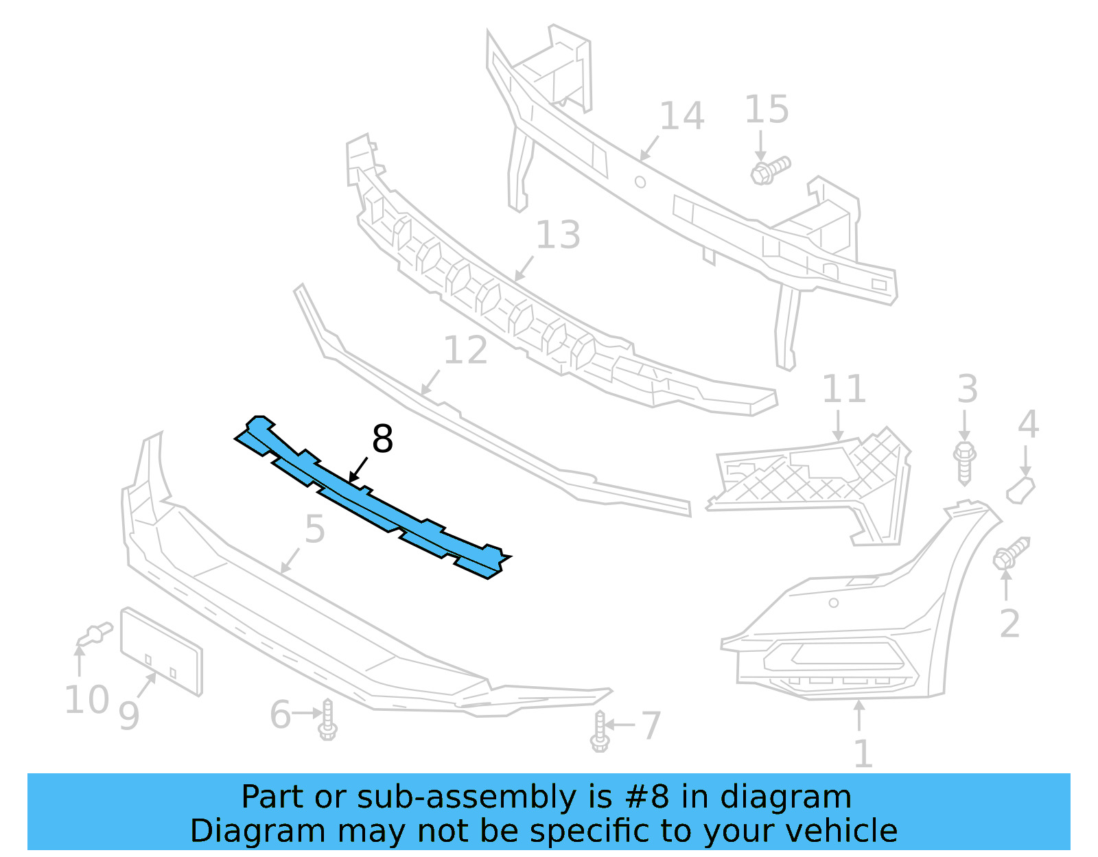 Retainer 3G8-807-922-A - View 4