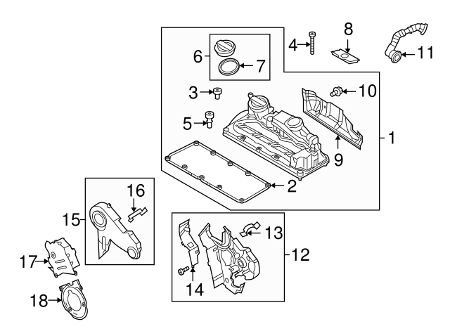 Filler Cap Gasket 036-115-111-B - View 75