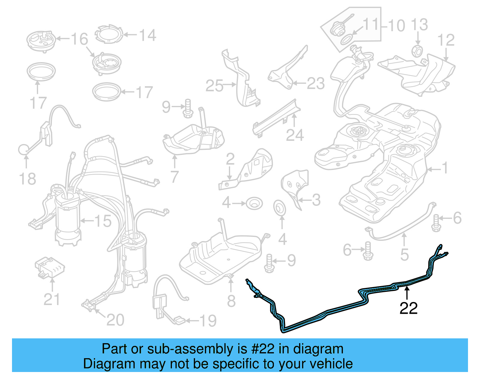 Fuel Line 7P0-201-080-F - View 5