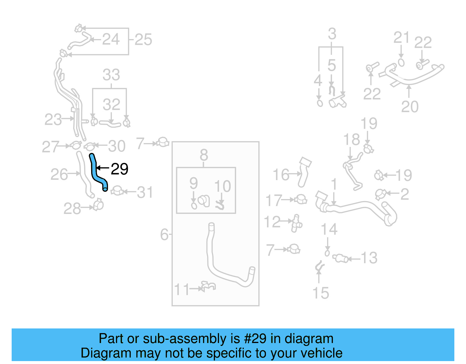 Outlet Hose 5N0-121-109-C - View 10