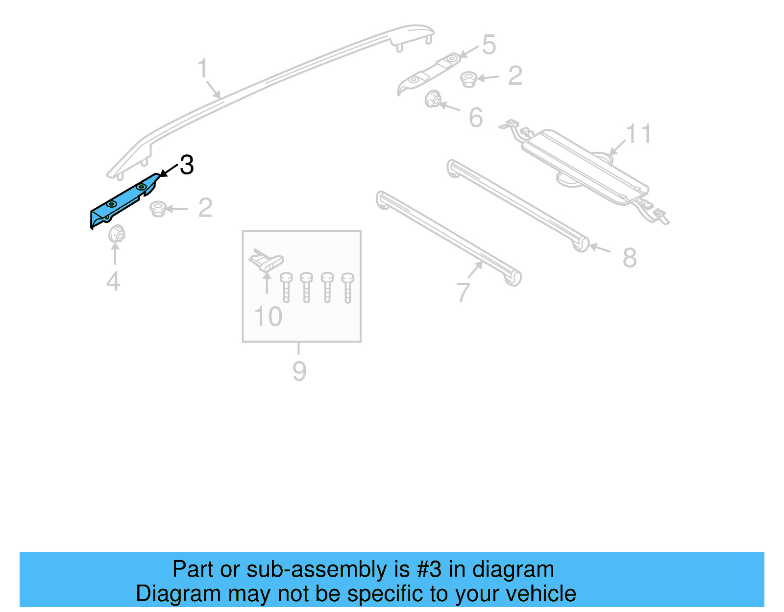 Front Bracket 5N0-860-197-C - View 4