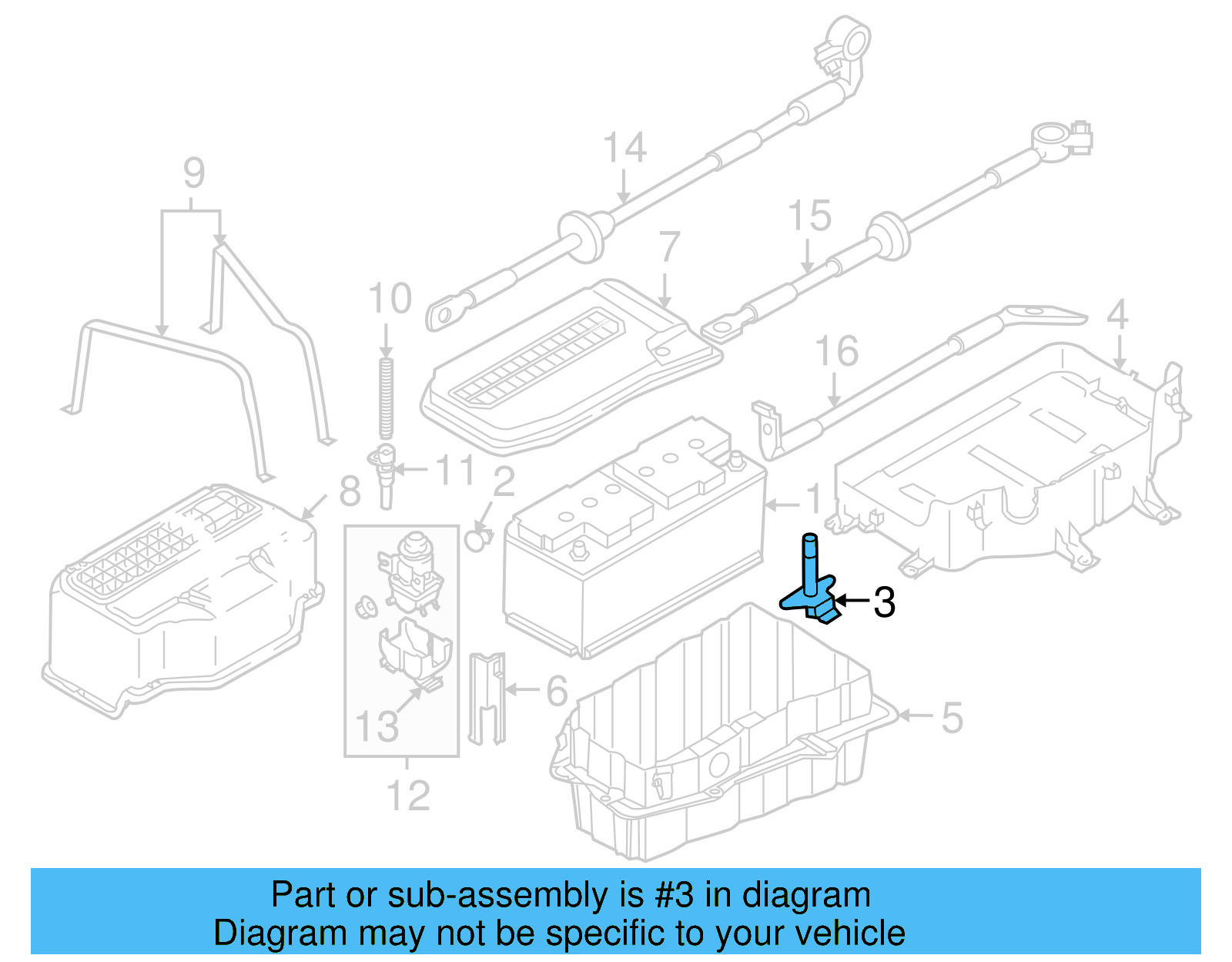 Hold Down Clamp 7L6-915-138-A - View 4