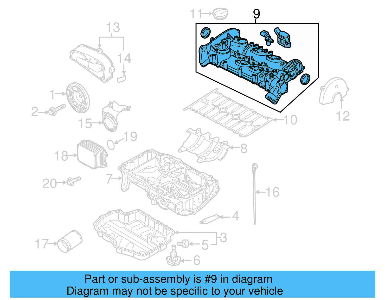 Valve Cover 04E-103-469-P - View 4