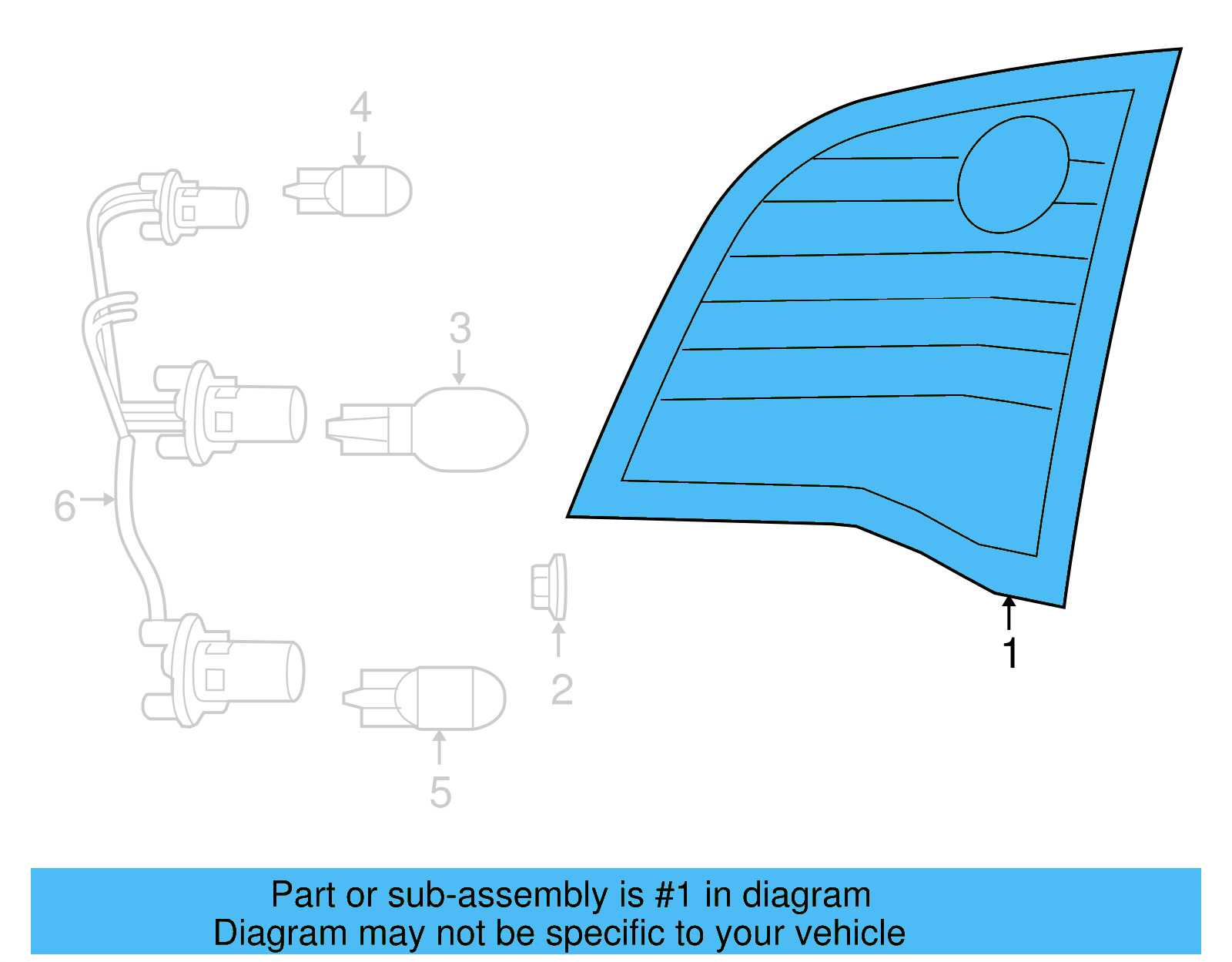 Combo Lamp 7B0-945-094-A - View 4
