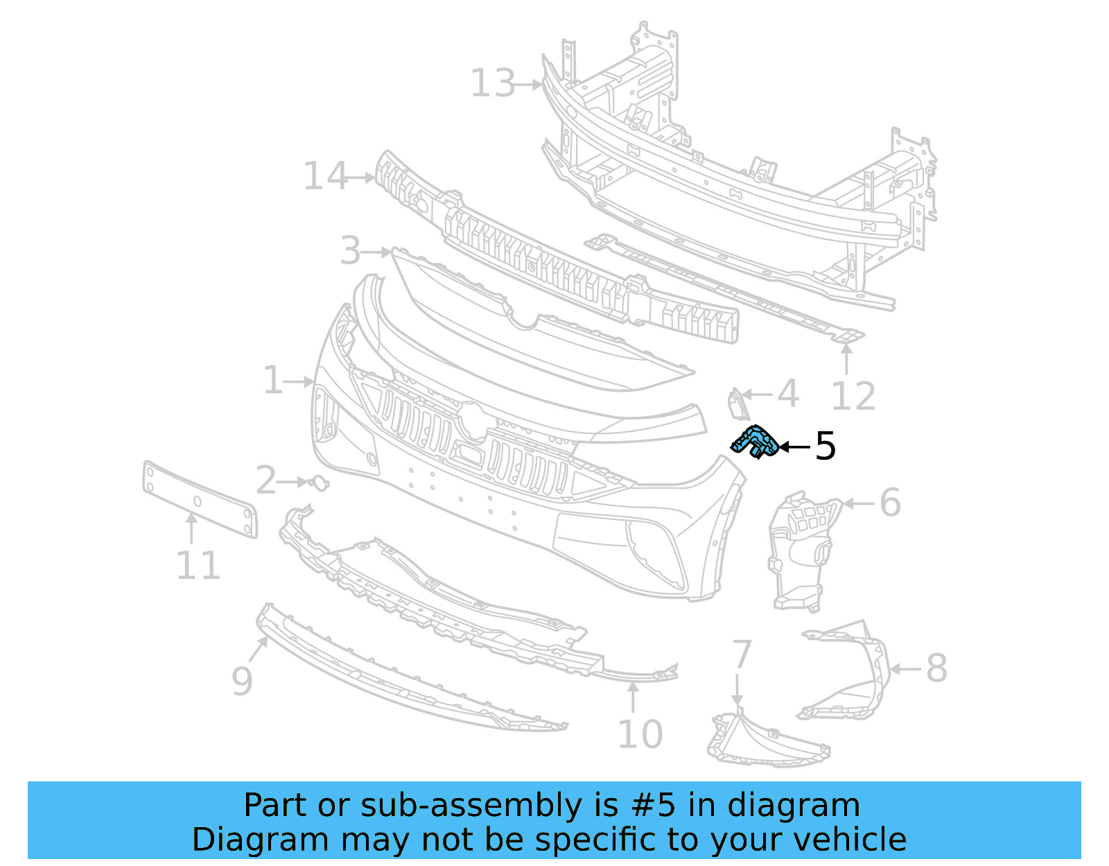 Lower Retainer 11A-807-050 - View 2