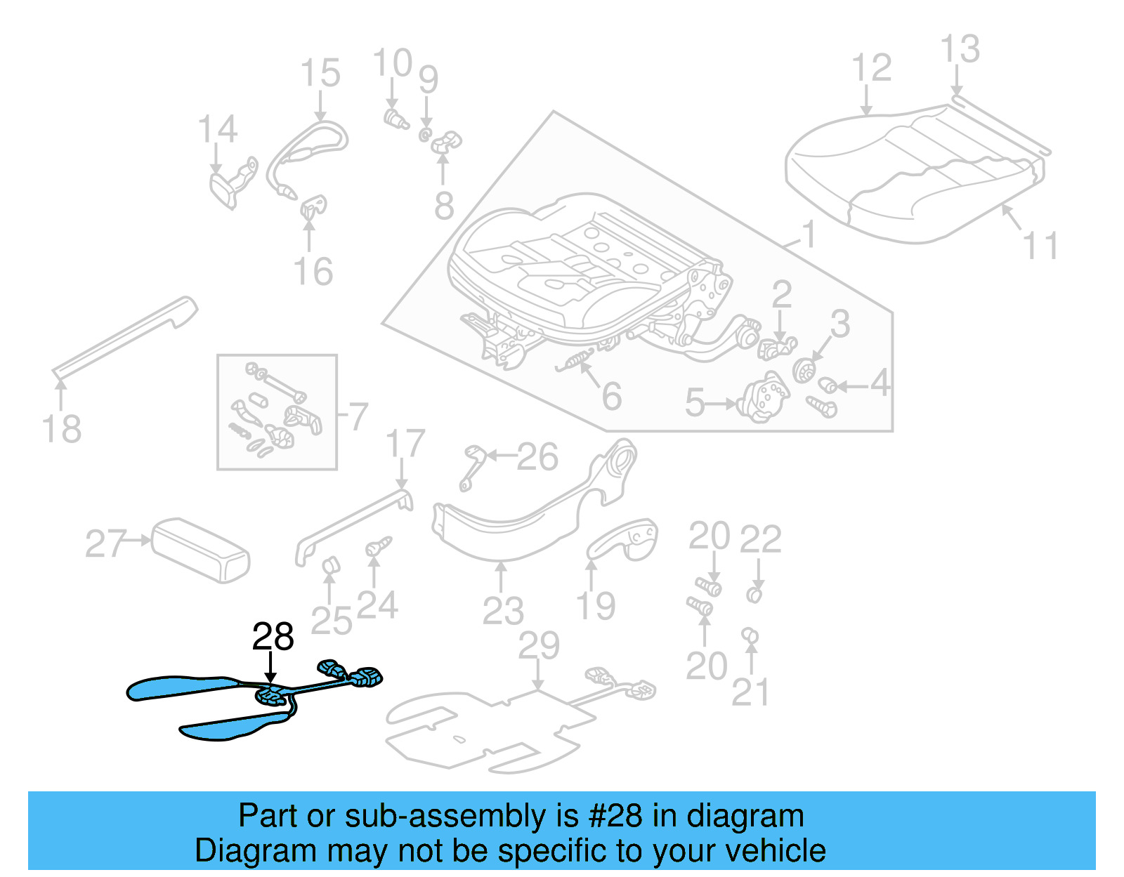 Seat Heater 3B0-963-556-B - View 11