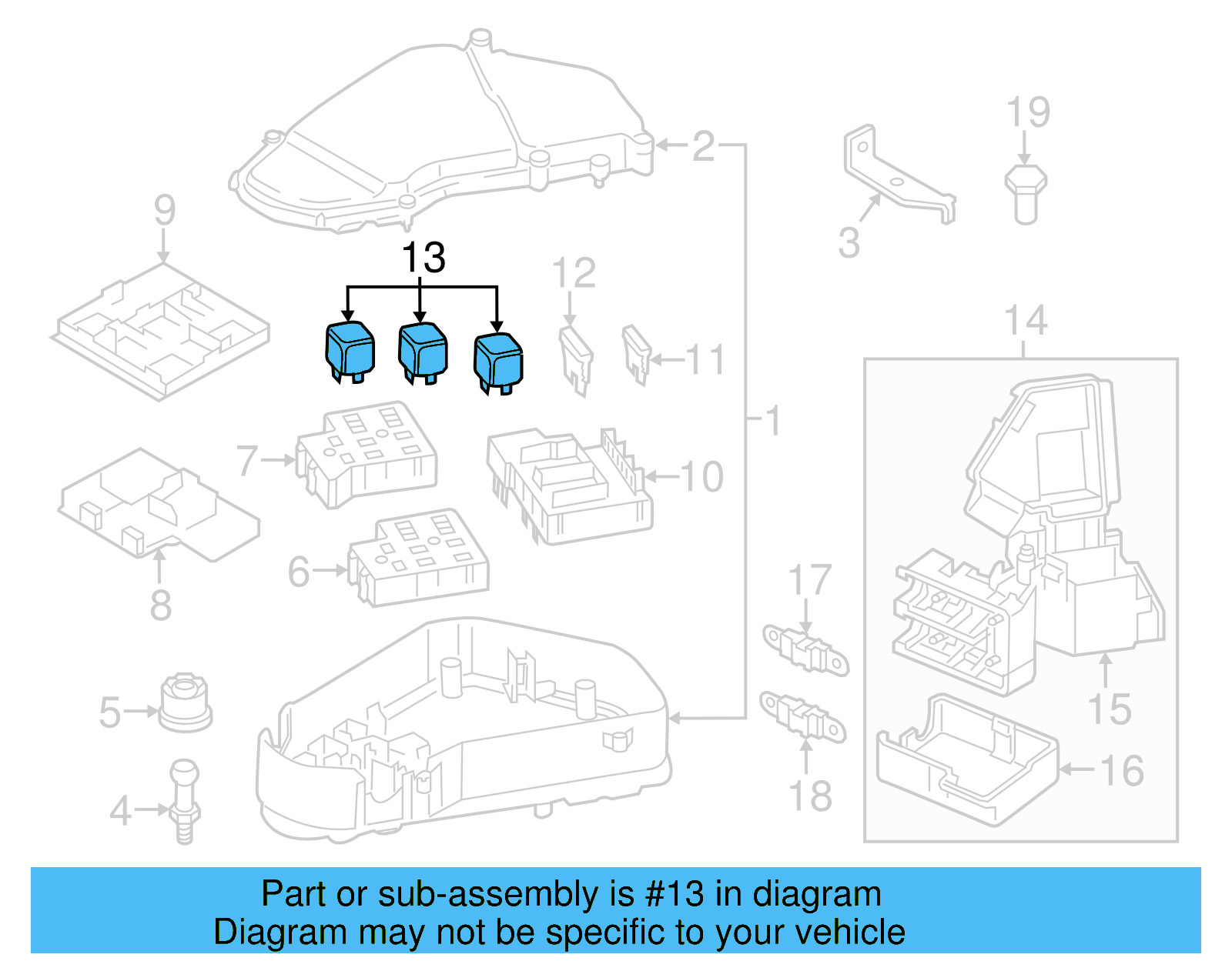 Diesel Glow Plug Controller 4L0-907-282-B - View 11
