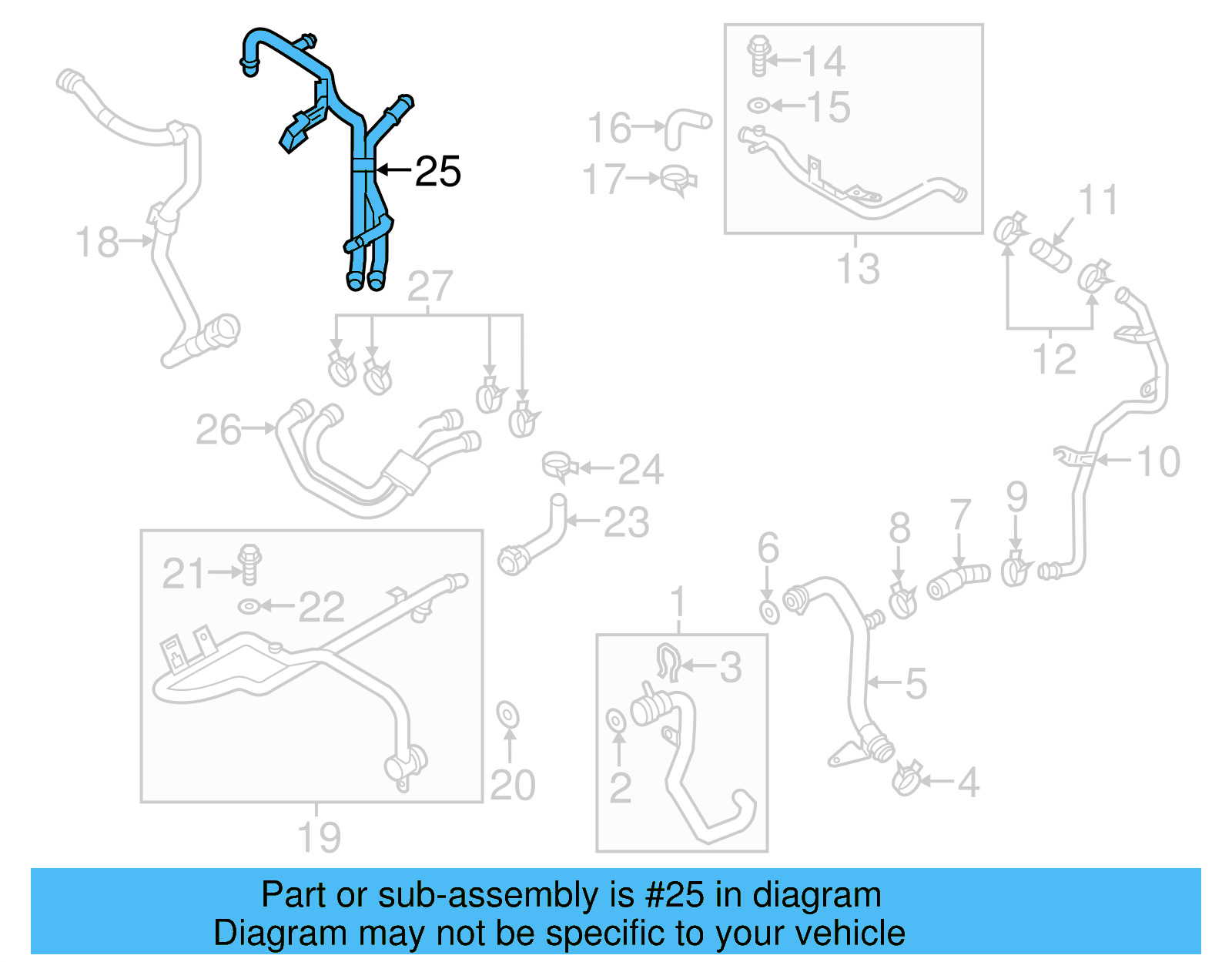 Water Manifold 7P6-121-065-AB - View 5