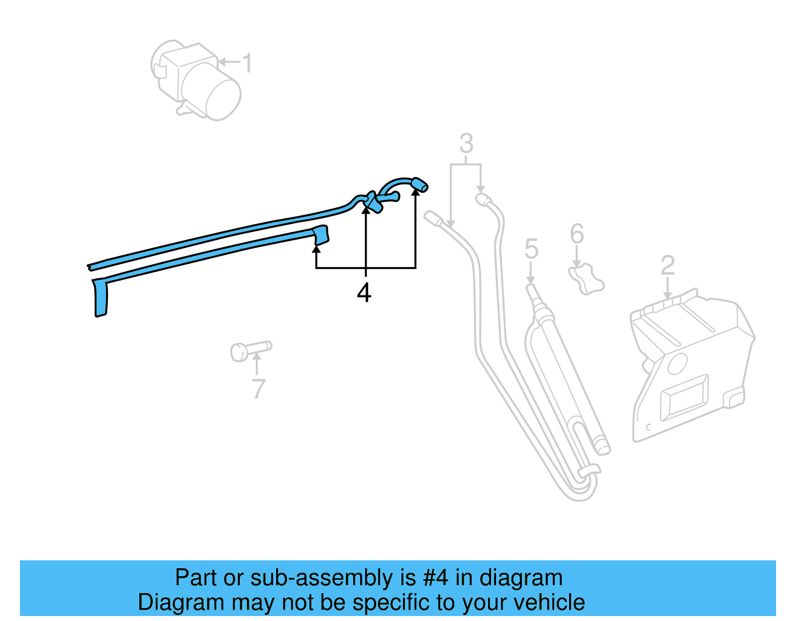Pressure Line 1E0-871-794-A - View 7