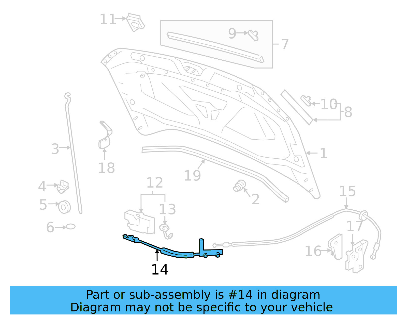 Release Cable 2GJ-823-531-D - View 4