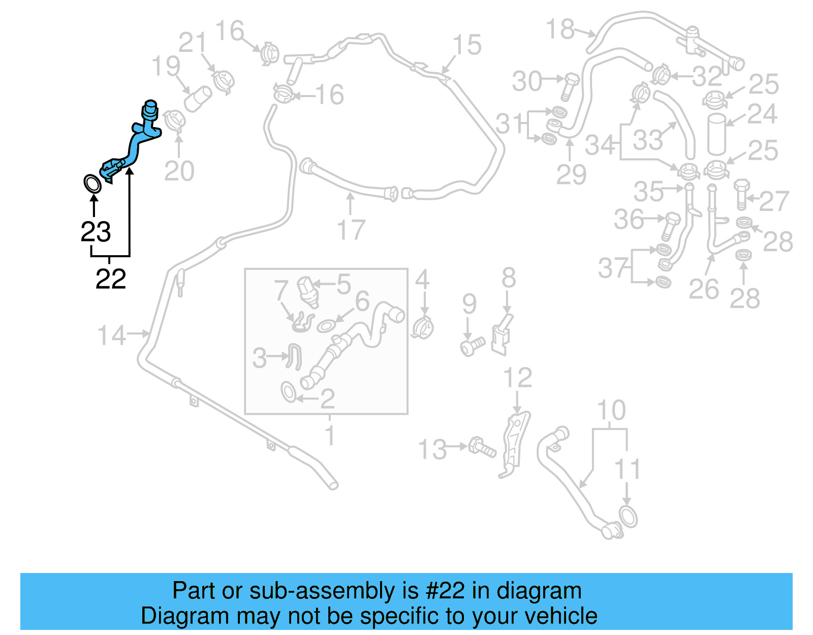 Tube 059-121-065-CP - View 8