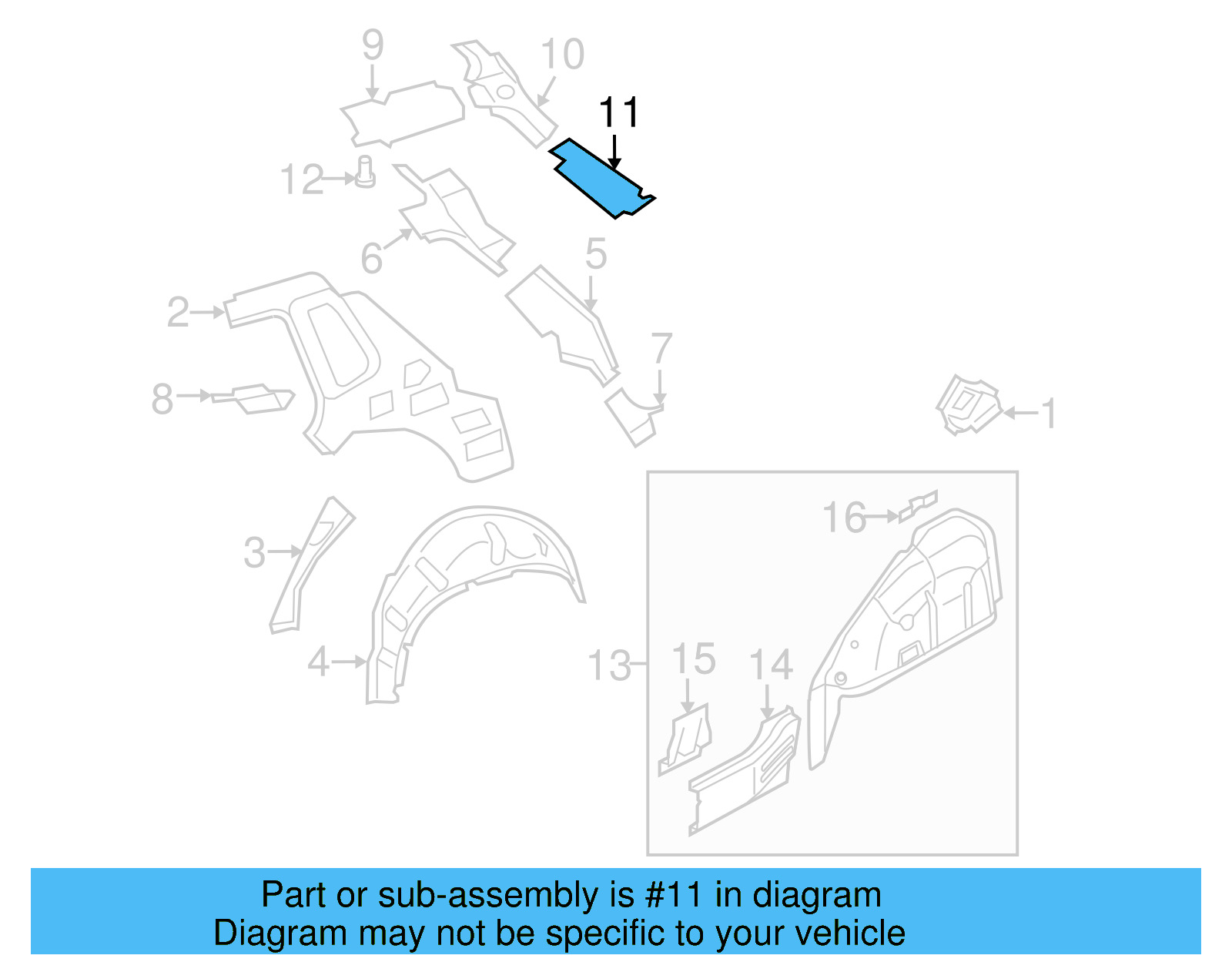 Lower Reinforced 5N0-809-308 - View 2