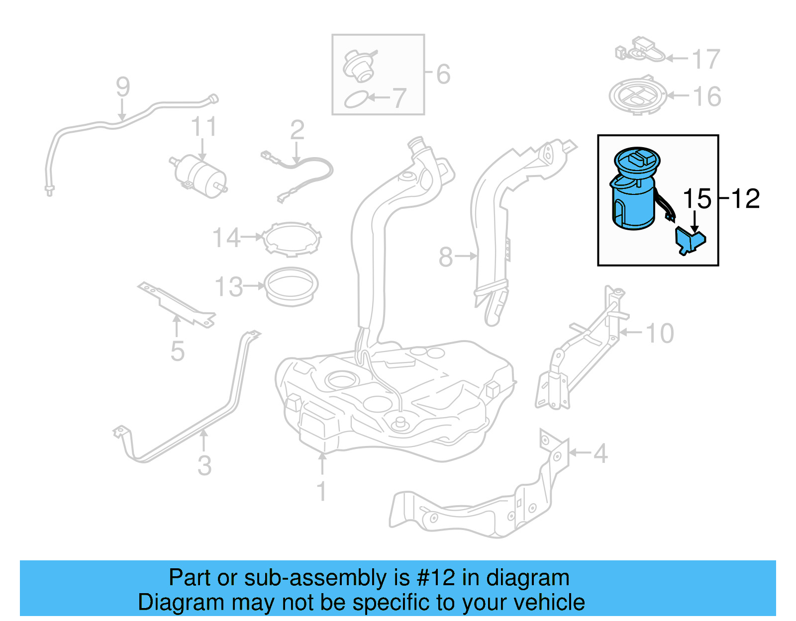 Fuel Pump 5C0-919-051-F - View 4