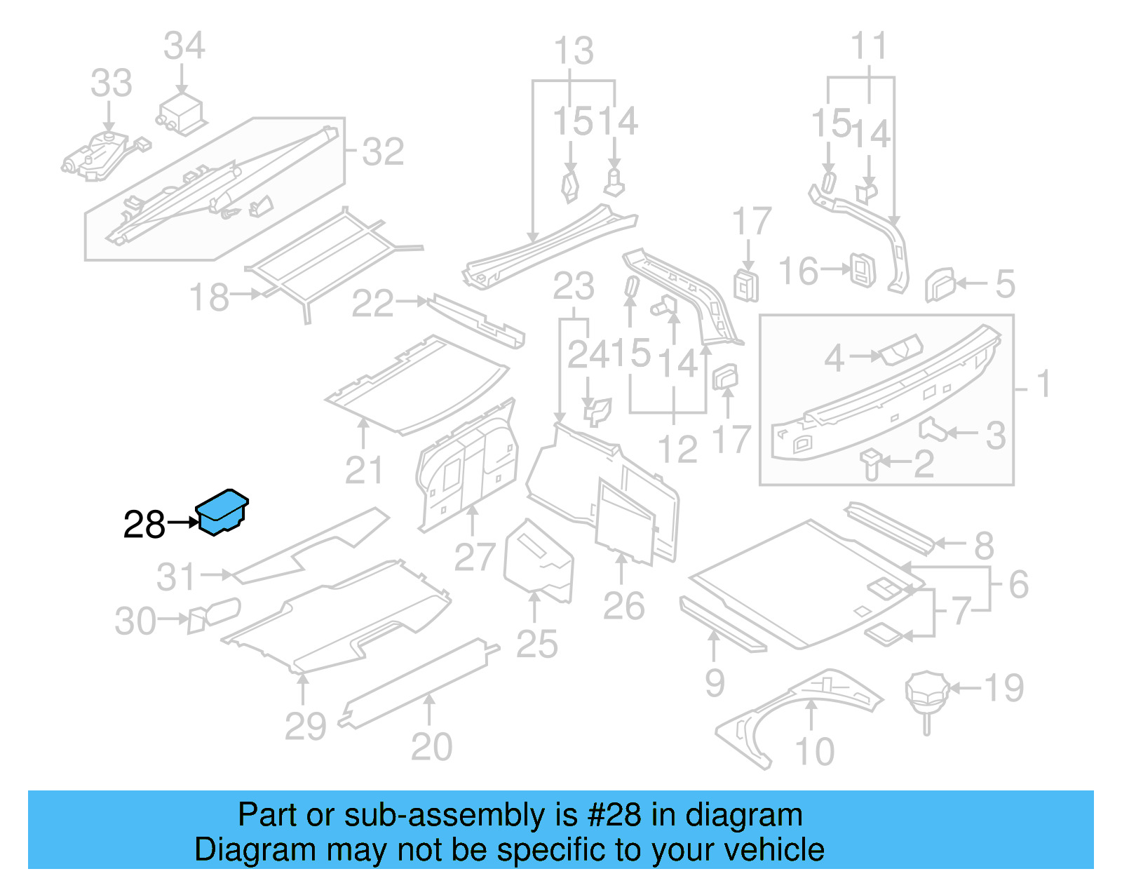 Power Outlet 4B0-925-071-A-2AQ - View 8