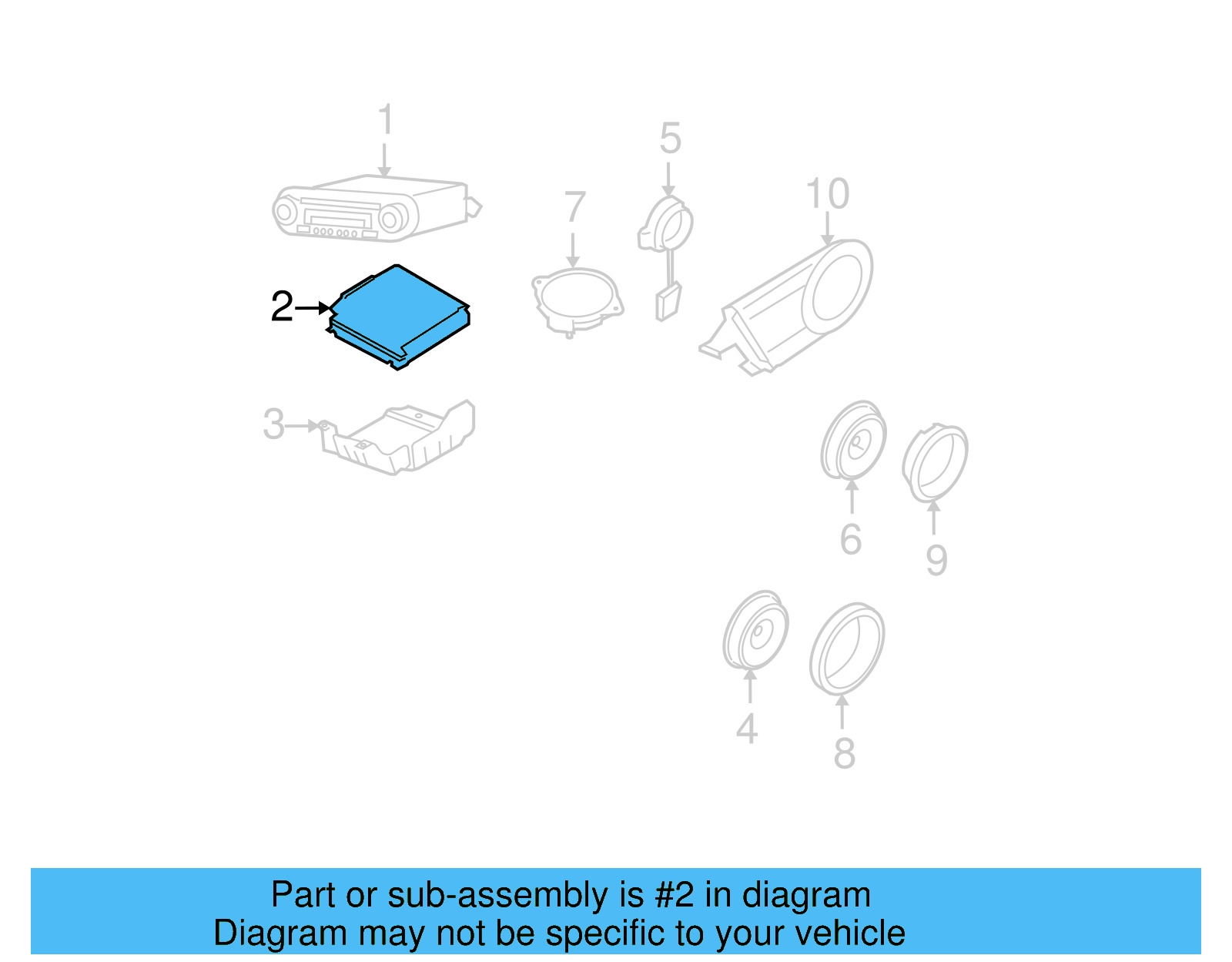 Radio Amplifier 1C0-035-456-F - View 10
