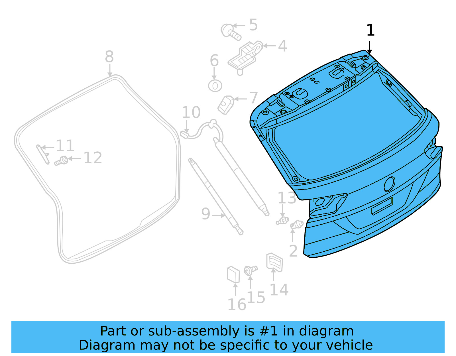 Lift Gate 3CM-827-025-B - View 4