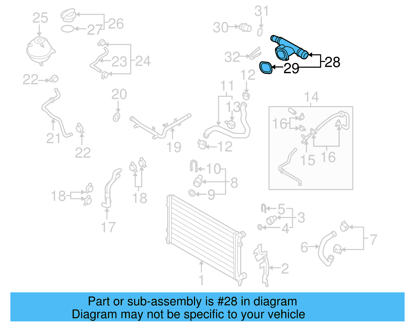 Flange 03G-121-132-B - View 10