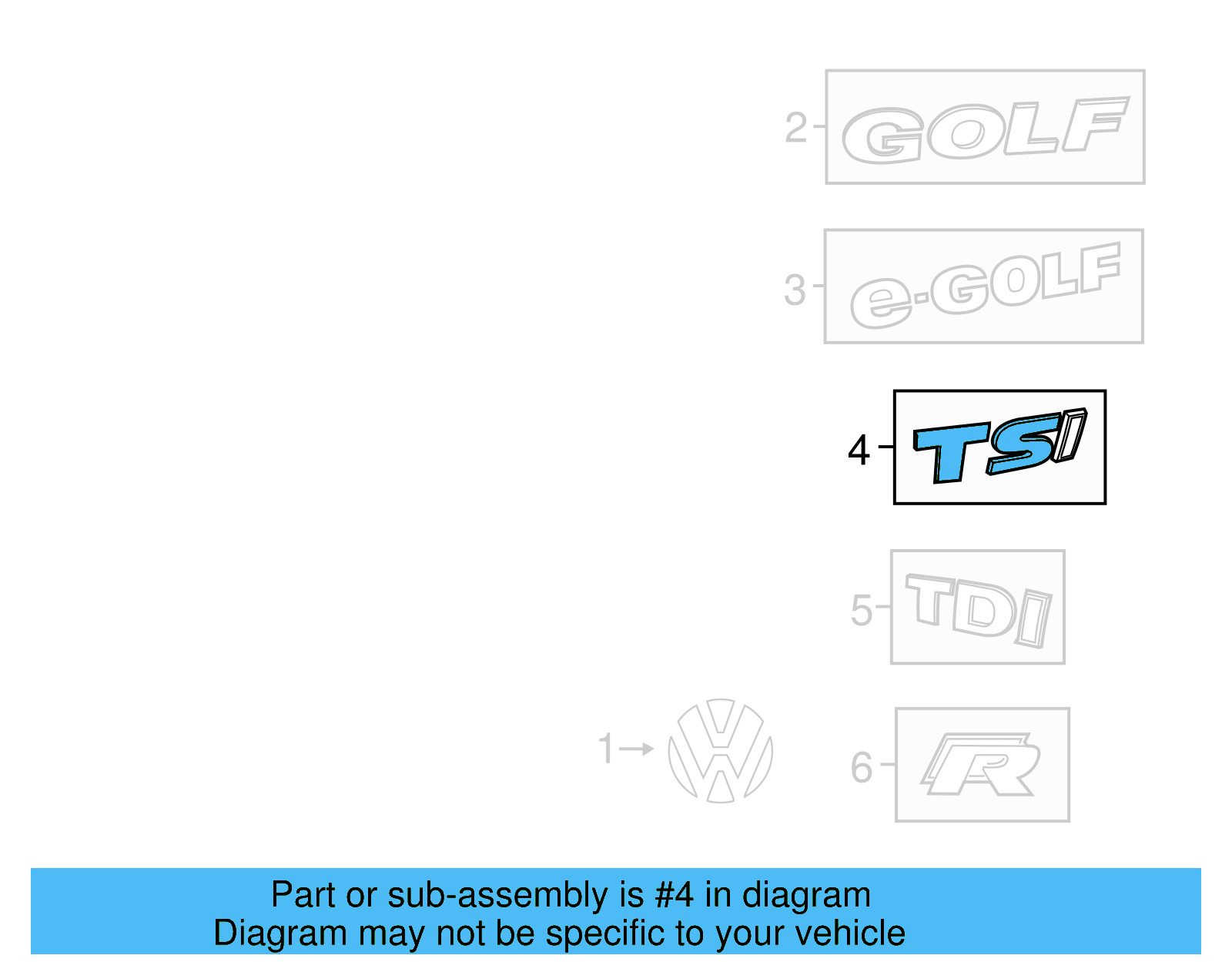 Nameplate 5G0-853-675-A-JZQ - View 9