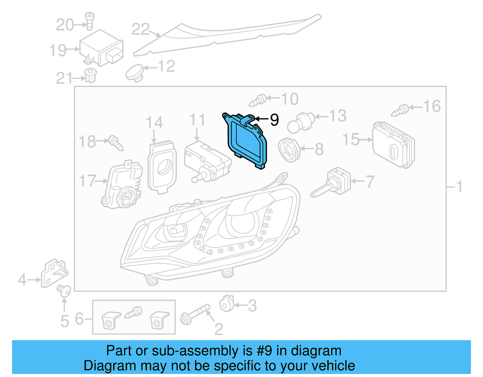 Rear Cover 7P0-941-608-A - View 11